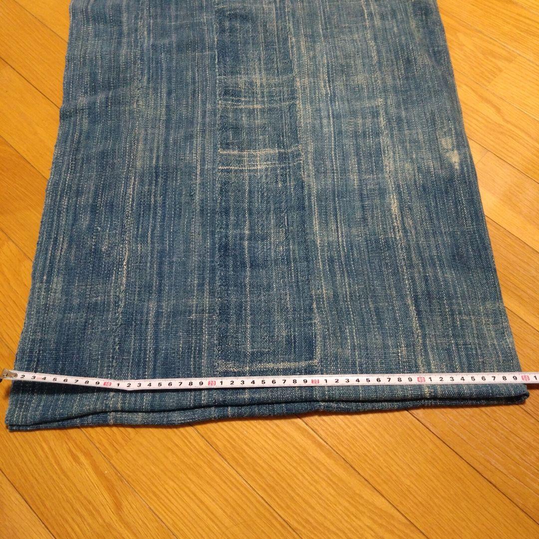 アフリカンインディゴ　ファブリック　古布　ストール