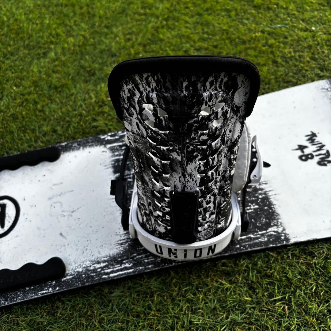 RIDE TWINPIG 148 UNION FORCE L スノーボードセット