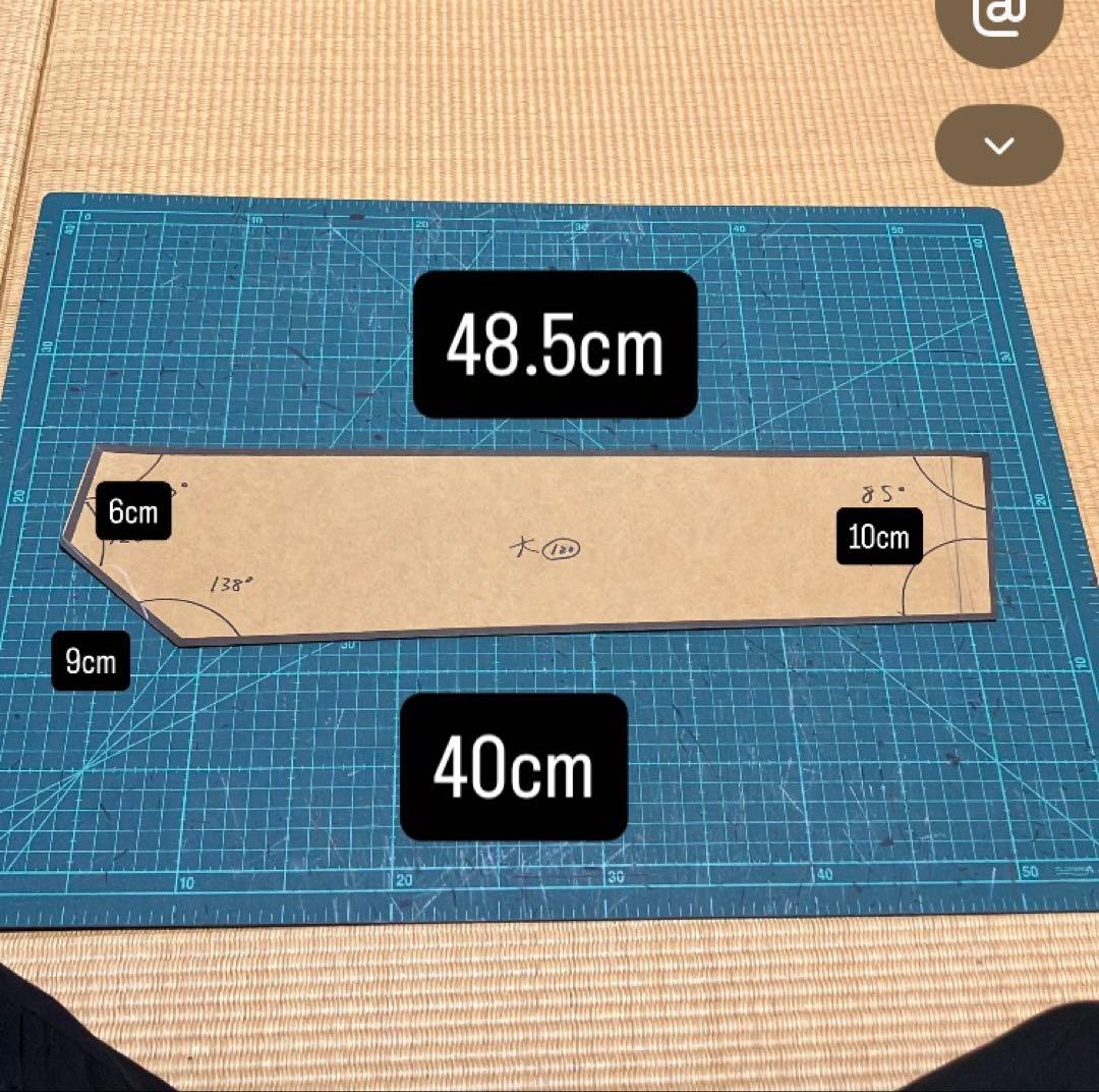 ハンドメイドフレームバッグ　コーデュラ1000 コヨーテ　48.5cm