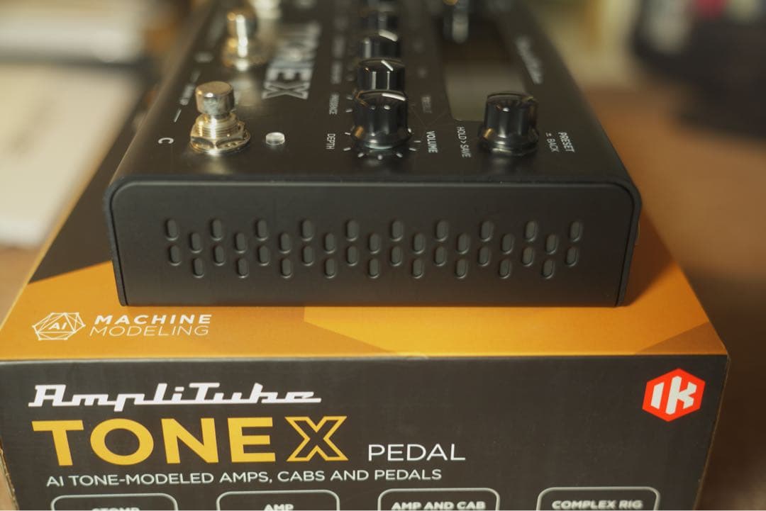AmpliTube TONEX Pedal ライセンス解除済み