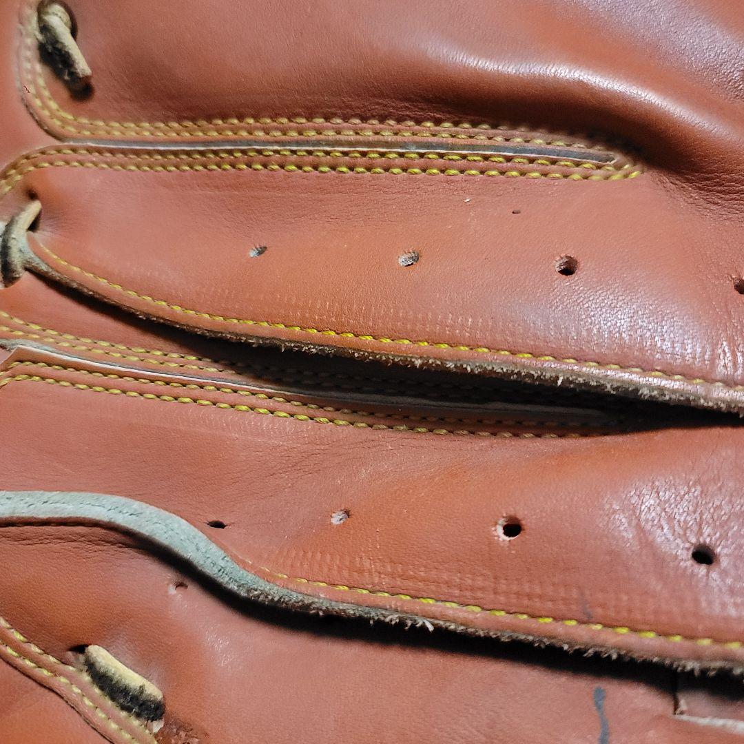 軟式グローブセット 赤・黄・茶色