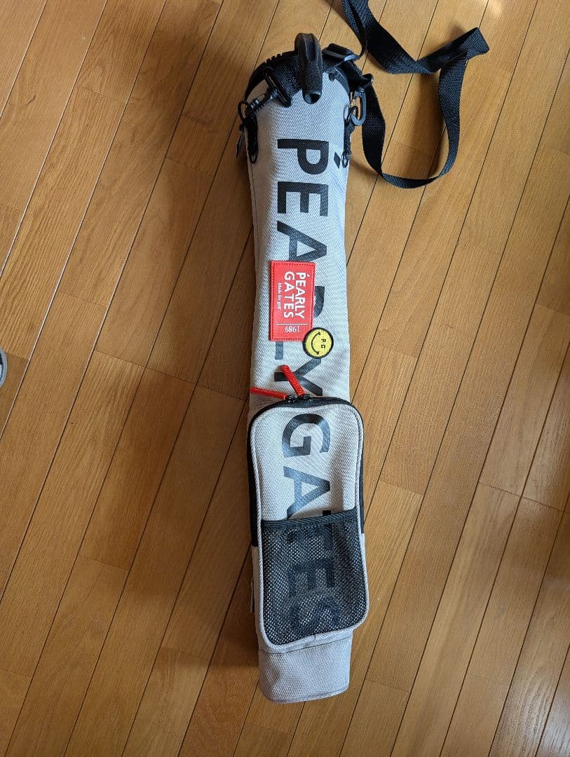 PEARLY GATES キャディバッグ グレー