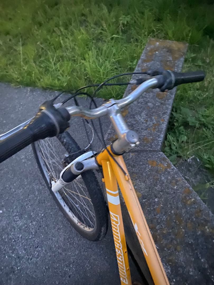 引き取り限定 BRIDGESTONE マウンテンバイク イエロー