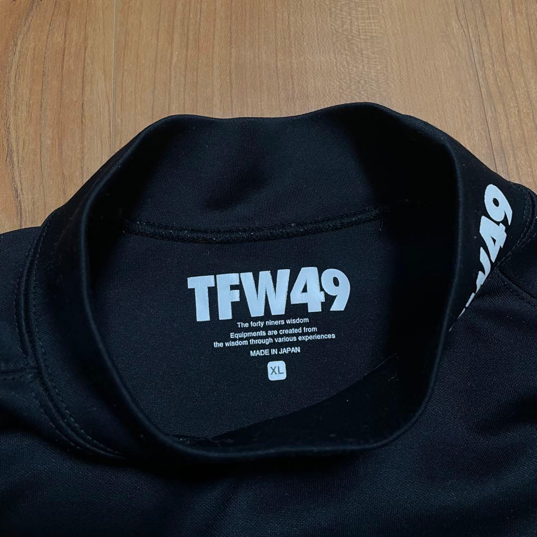 TFW49 モックネック　ロングTシャツ XL junhashimoto ゴルフ