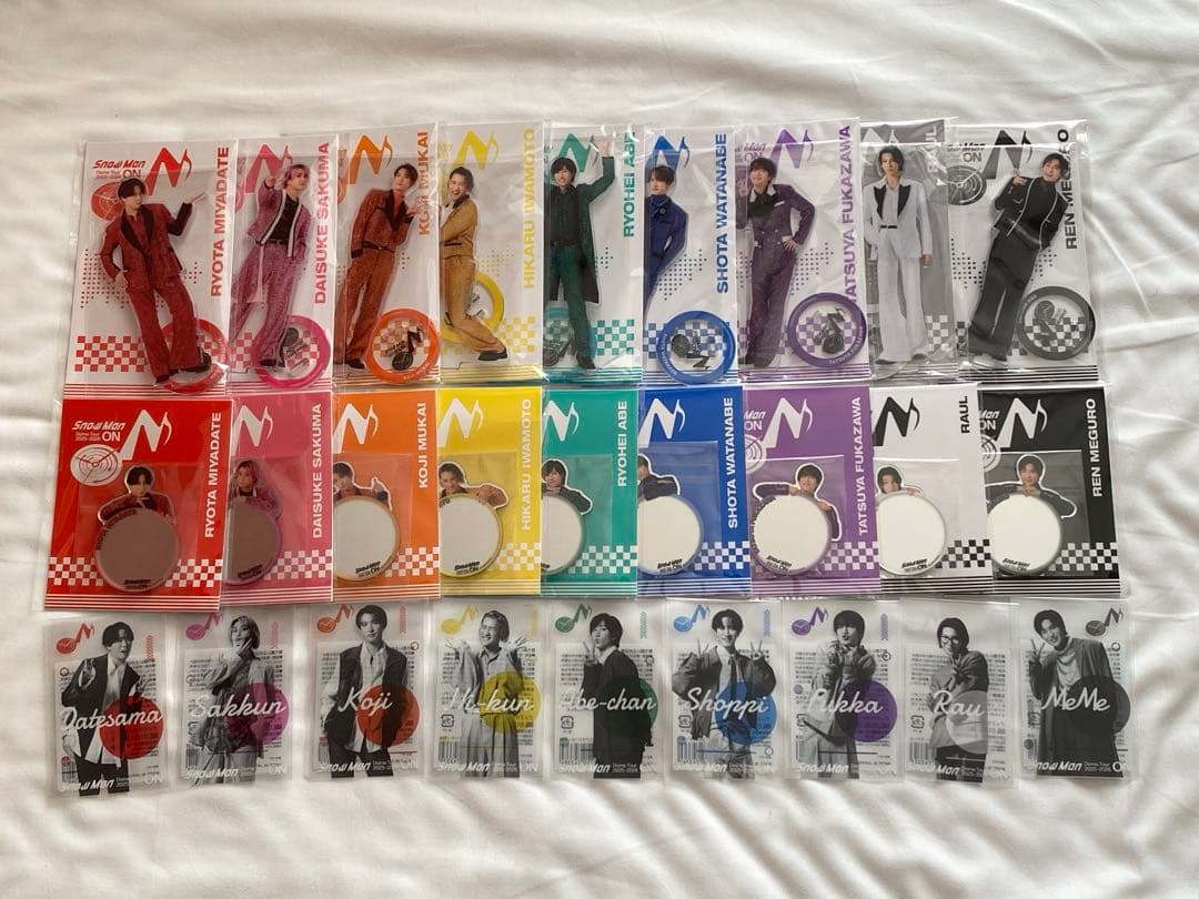 Man ON アクスタ ステッカー 全員 セット