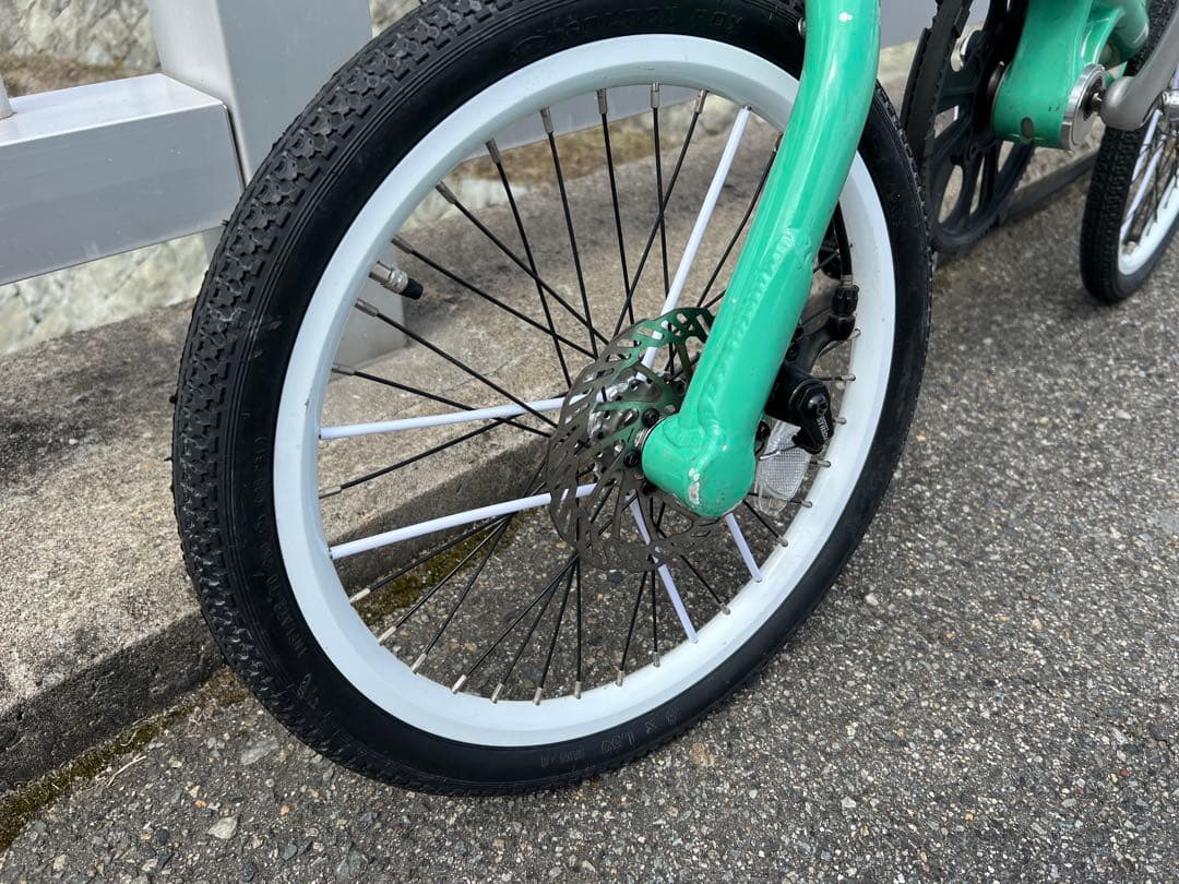 【土日限定価格】18インチ STRIDA SX カスタム　ミント　ストライダ