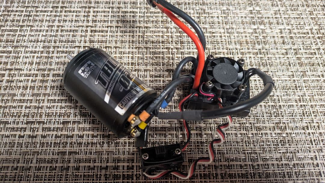 タミヤブラシレス　アンプモーターセット 15.5T