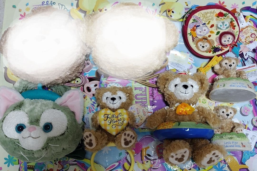 ☆専用☆ダッフィー シェリーメイ ぬいぐるみバッジ コスチューム まとめ