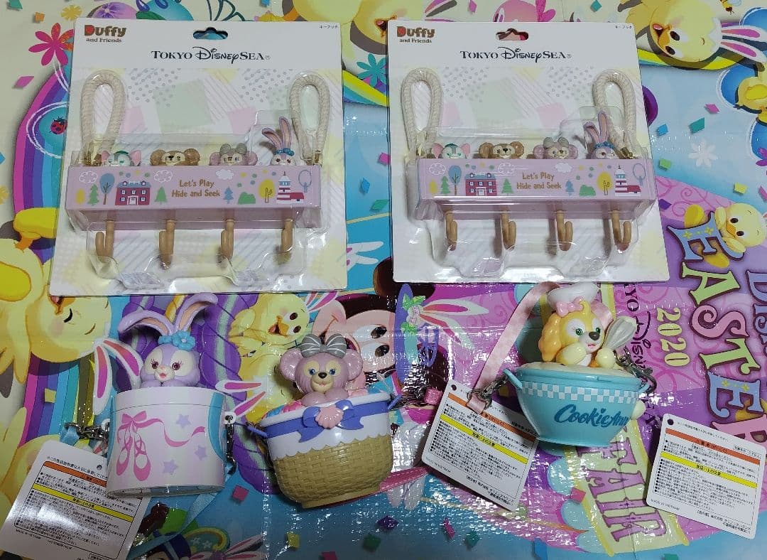 ☆専用☆ダッフィー シェリーメイ ぬいぐるみバッジ コスチューム まとめ