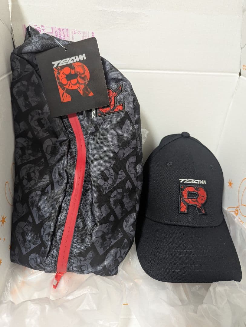 ポケモンセンター限定品 ロケット団 ボディバッグ キャップ 新品
