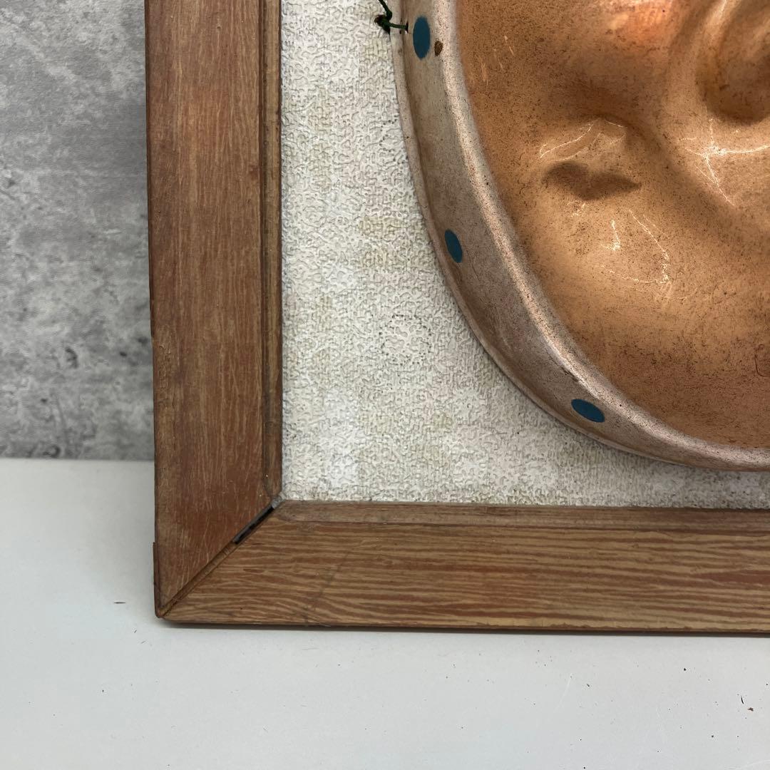 昭和レトロ ヴィンテージ お面 能面 ひょっとこ お福 般若 額付き 額装