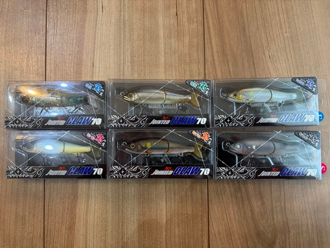 【ガンクラフト】ジョインテッドクロー70 鮎の一生 コンプリートセット