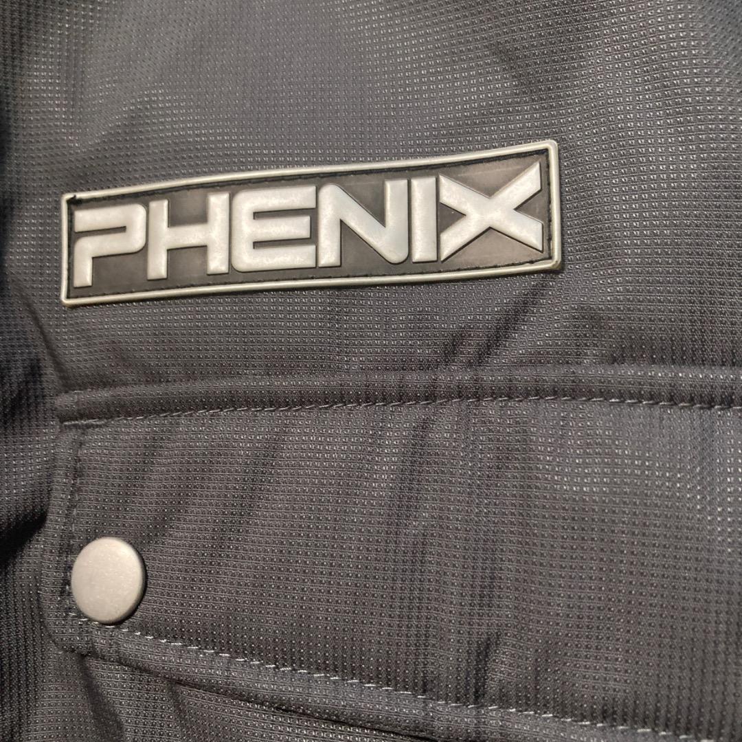 【ビッグサイズ】PHENIX スキージャケット XO 中綿 オレンジ裏地 グレー