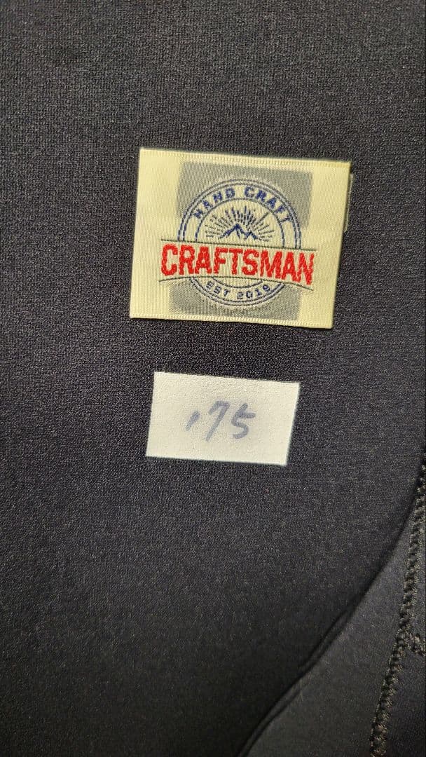 CRAFTSMAN フルスーツ 175サイズ 黒