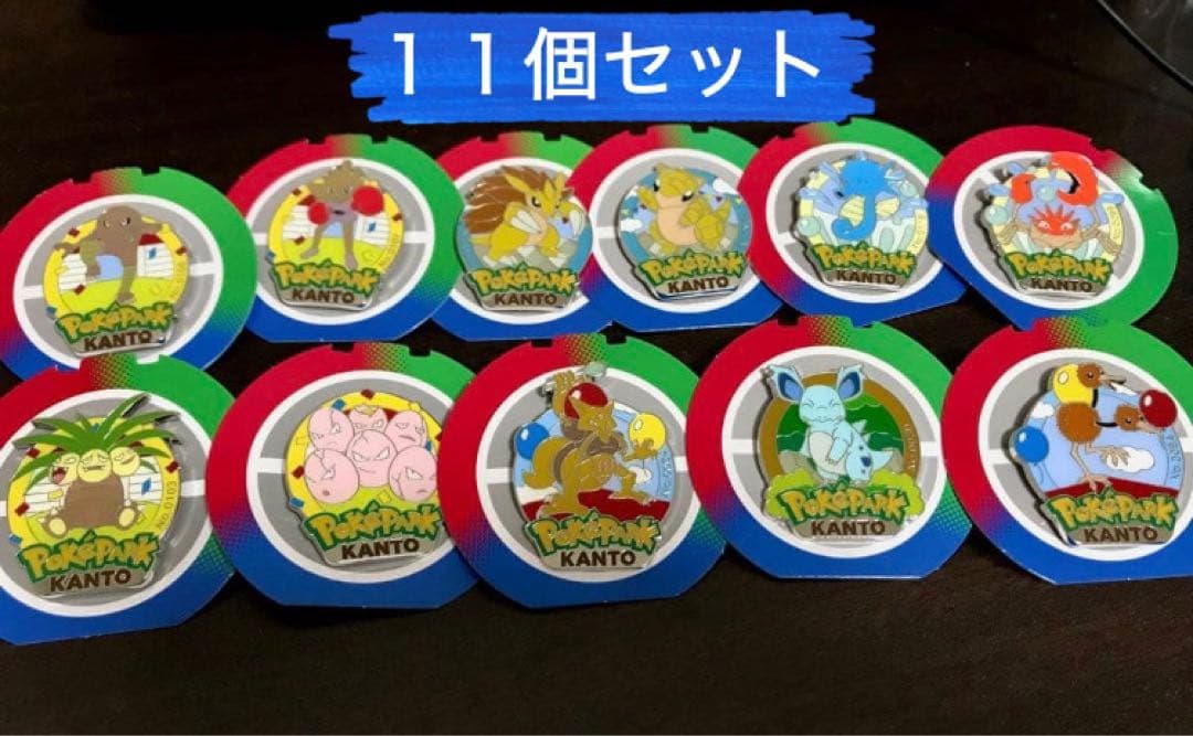 ポケパーク ポケパークカントー ピンバッジ11個セット