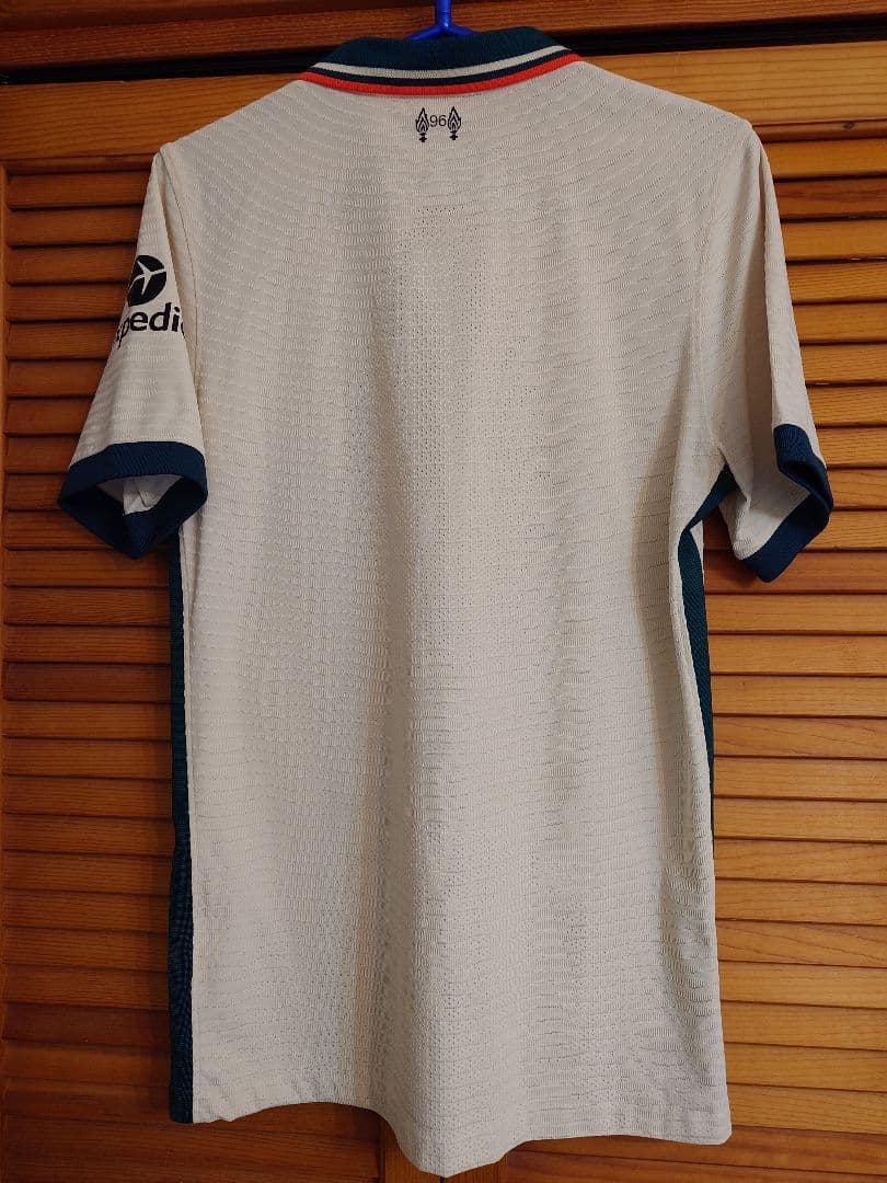 リバプール　21-22　アウェイユニフォーム　オーセンティック　S