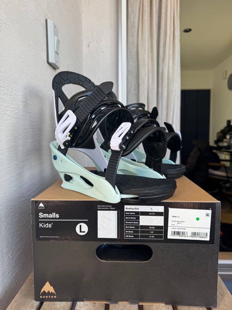 Burton kids ビンディング Smalls Re:Flex Lサイズ