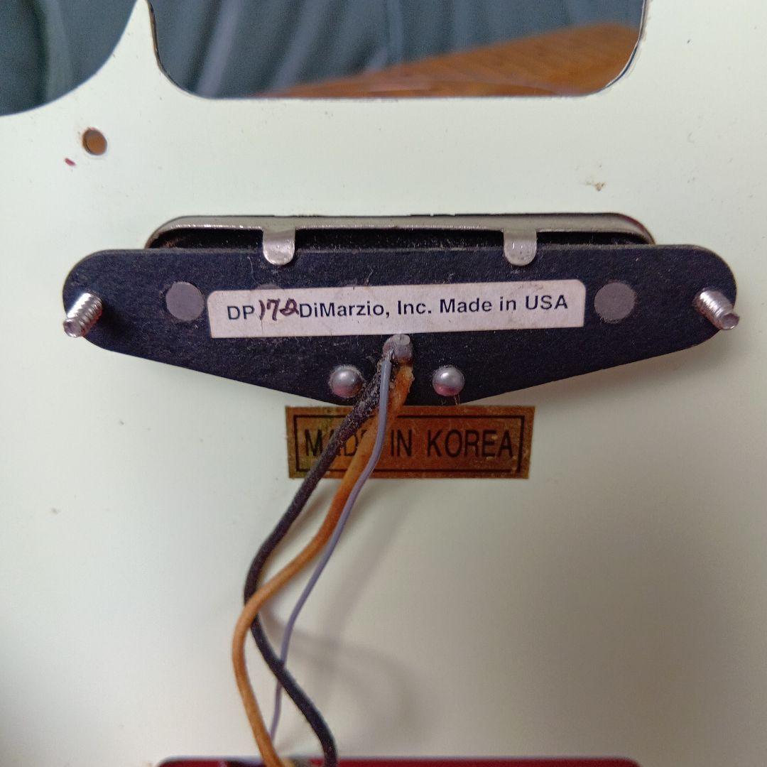 Bacchus　テレキャス ディマジオPU、ロックペグ、ブリッジ等グレードアップ