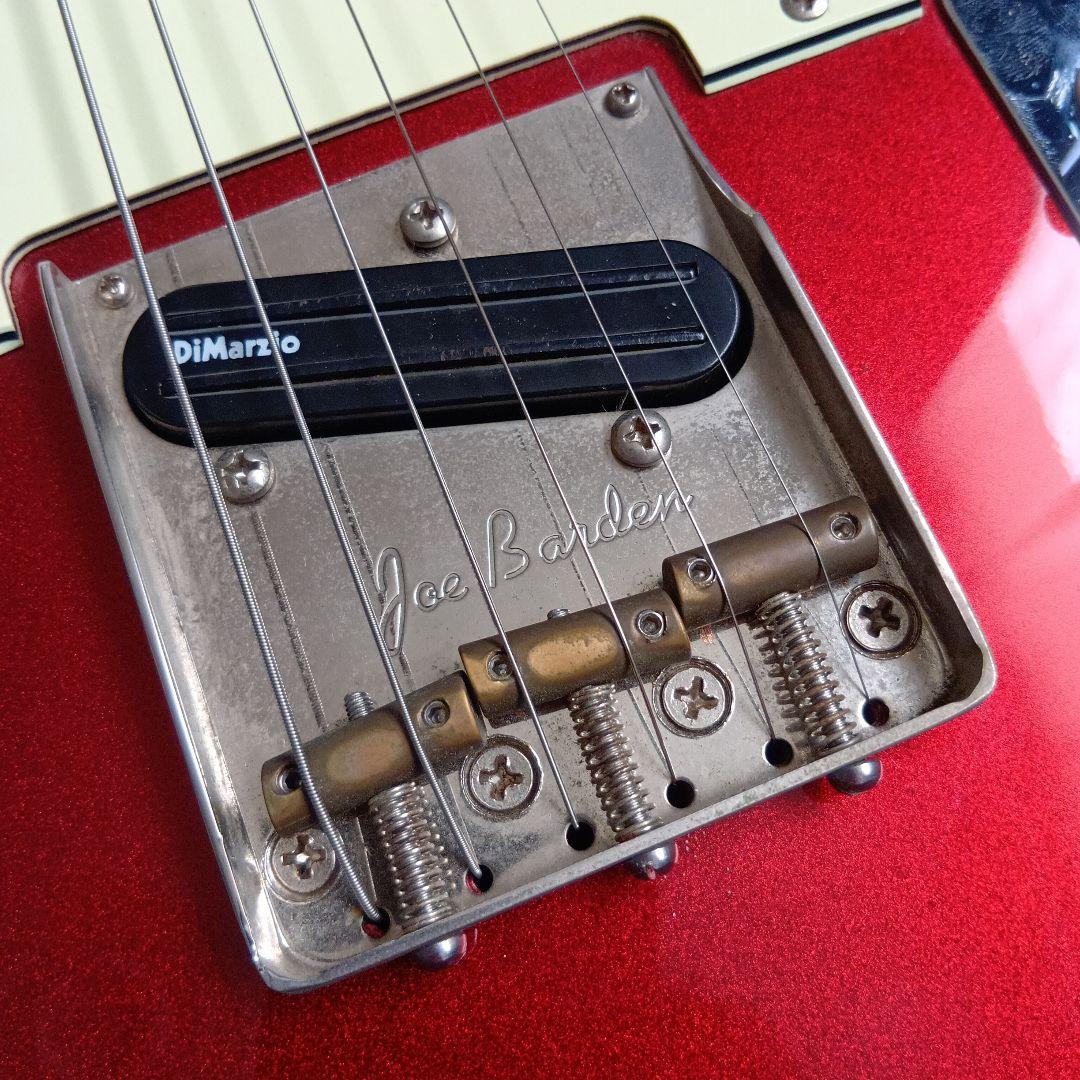 Bacchus　テレキャス ディマジオPU、ロックペグ、ブリッジ等グレードアップ