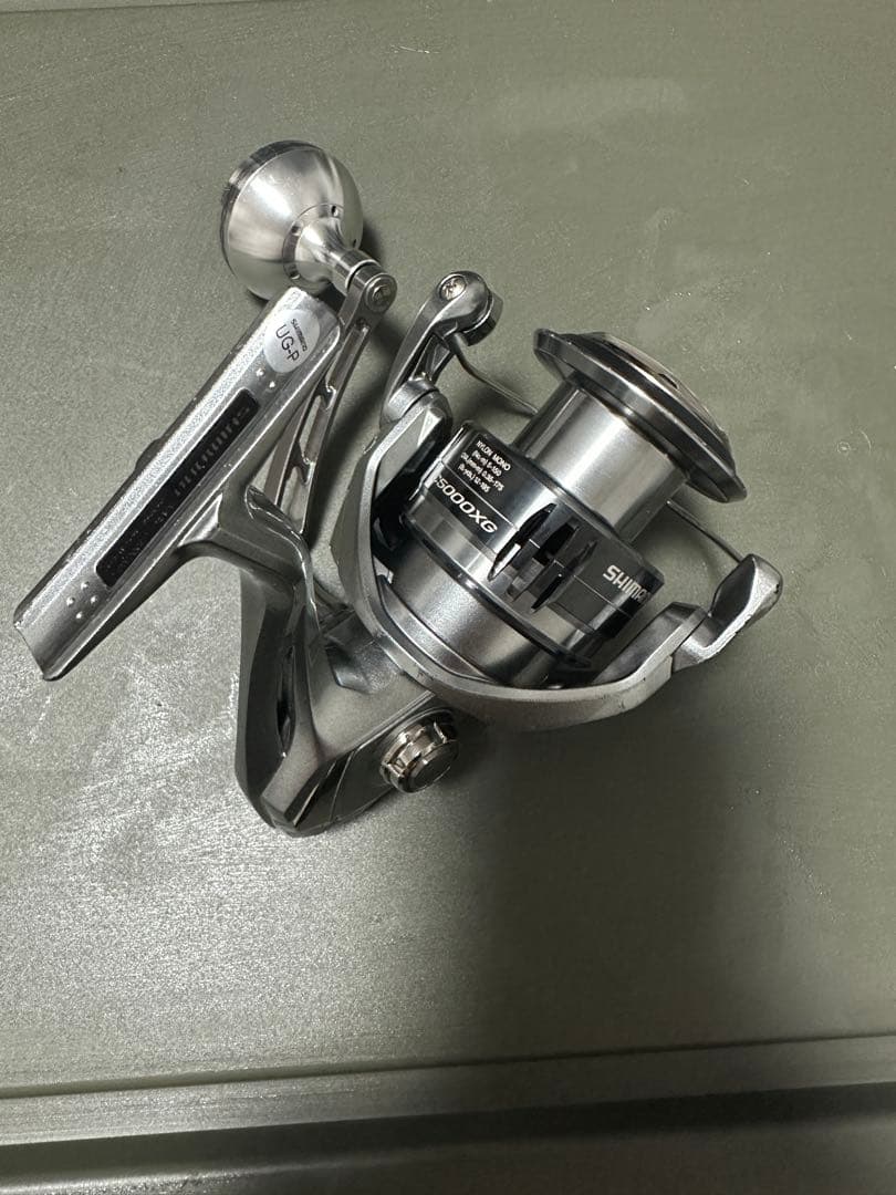 シマノ21ナスキーc5000XG ゴメクサスハンドル