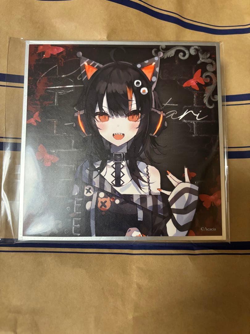 魔法少女ノ魔女裁判　まのさば　中国CF 色紙　沢渡ココ