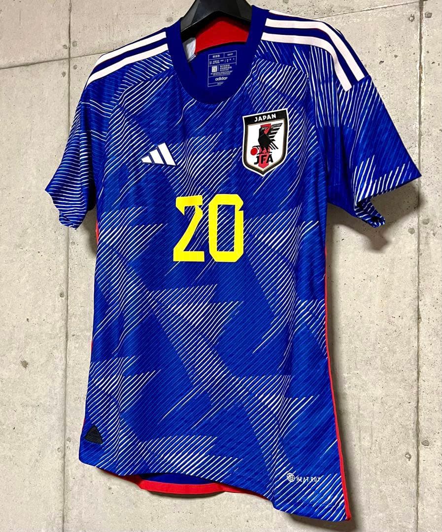 【新品/タグ付き】2022-24 日本代表 ♯20 久保建英【Lサイズ】選手仕様