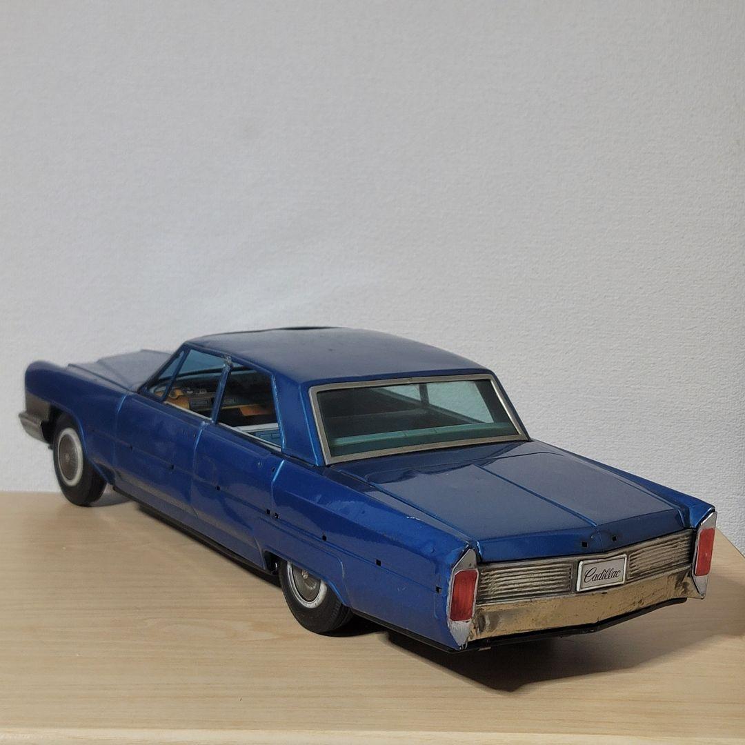 ブリキ 野村トーイ 特大キャデラック65cm ジャンク品 部品取りレストアベース