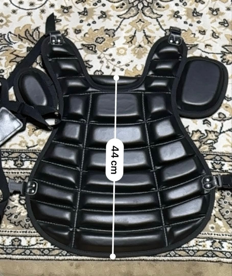 キャッチャー用レガース ブラック