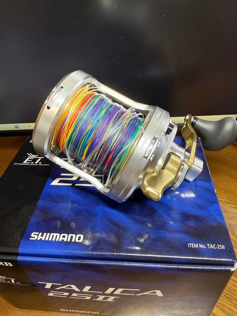 SHIMANO TALICA 25 II 両軸リール(pe10号500m)