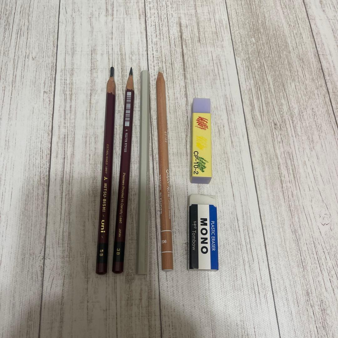 uni 色鉛筆セット 36色 他、色鉛筆画スタートセット