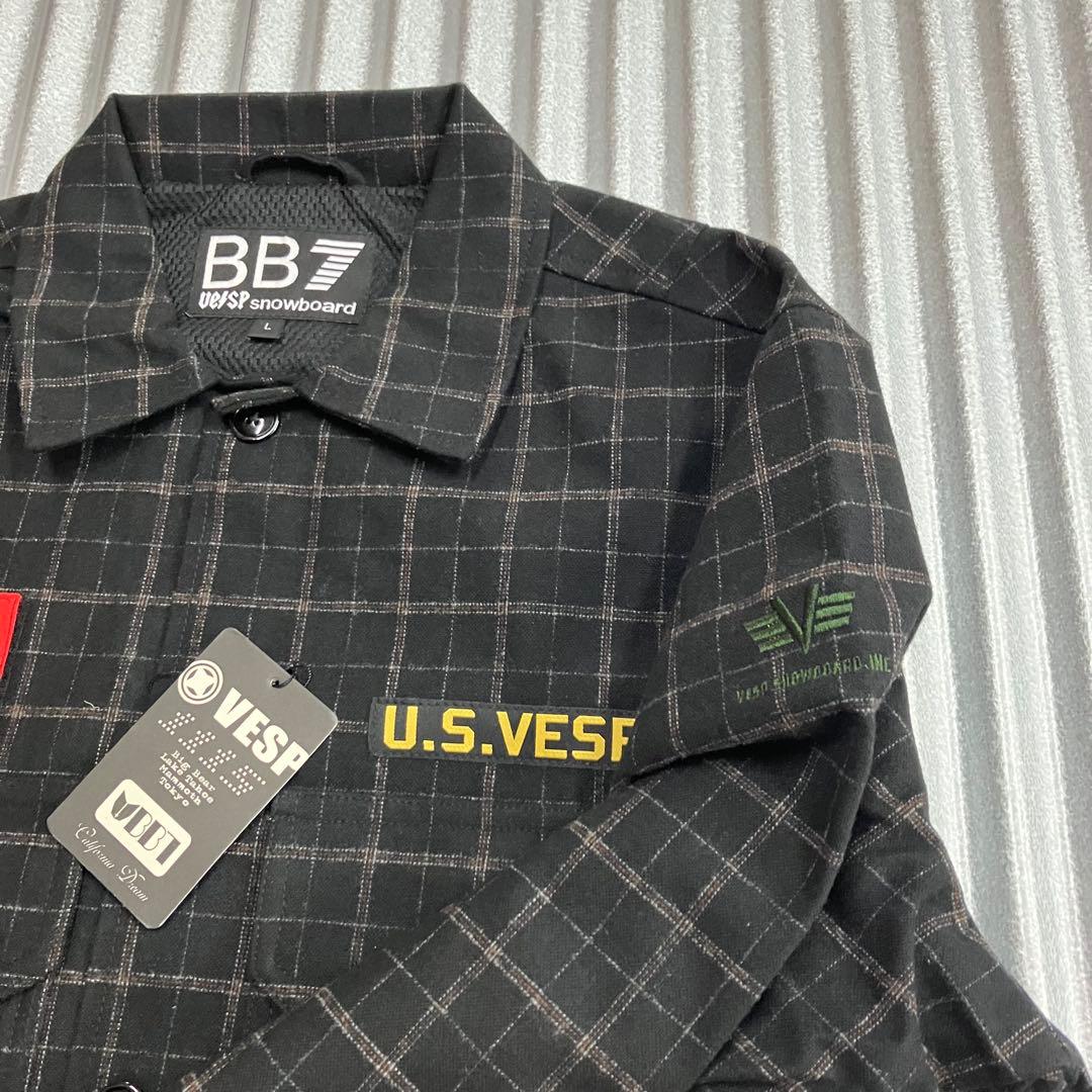 未使用　VESP ヴェスプ　BB7ジャケット　アウター　メンズ　スノボ　L