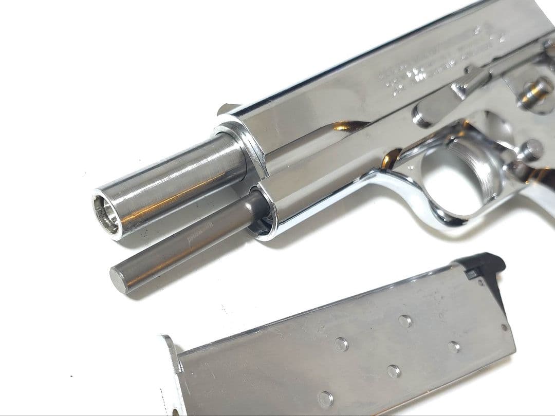 東京マルイ S70 カスタム ニッケルフィニッシュ M1911A1 ガバメント