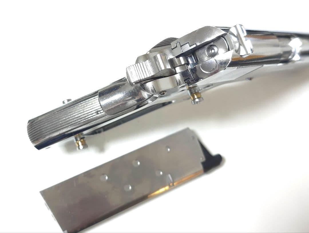 東京マルイ S70 カスタム ニッケルフィニッシュ M1911A1 ガバメント