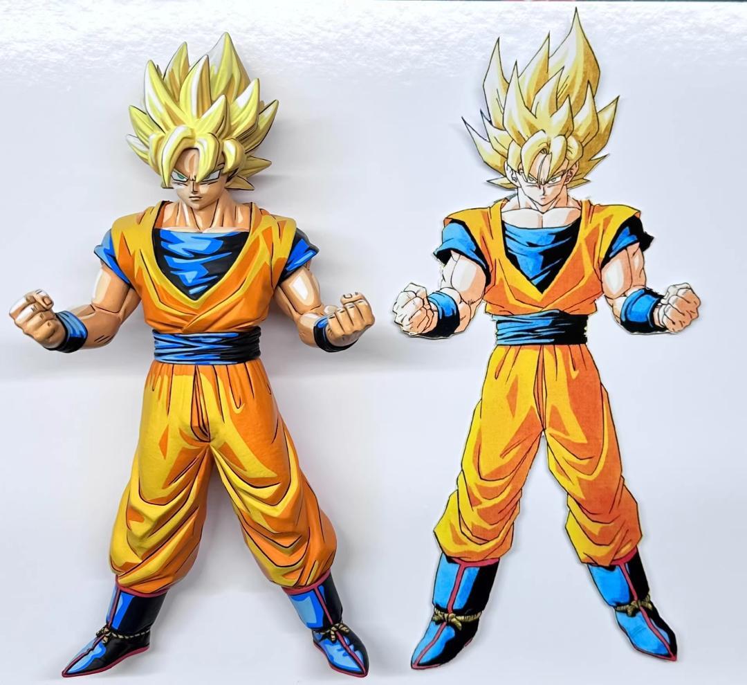 ドラゴンボール 燃える戦士たち 悟空 リペイントフィギュア