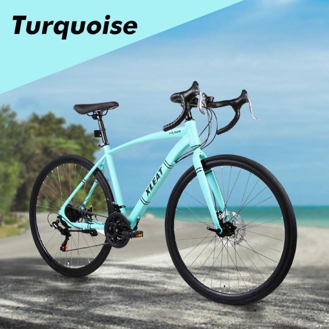 中古美品 ロードバイク 自転車 21段変速 シマノ製 　ダーコイズ