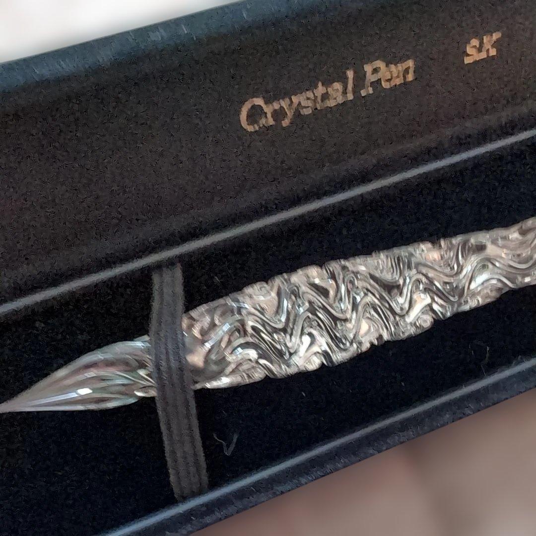 クリスタルペン　 ケース付き