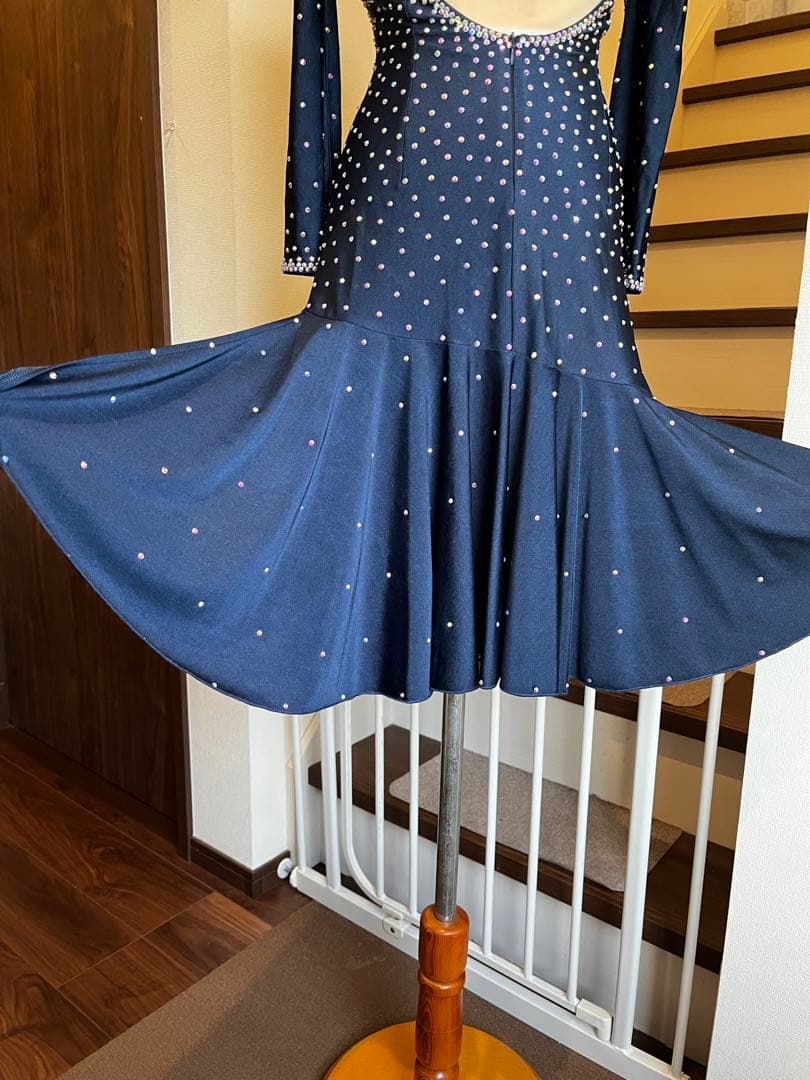 社交ダンス　ラテン用ワンピースドレス