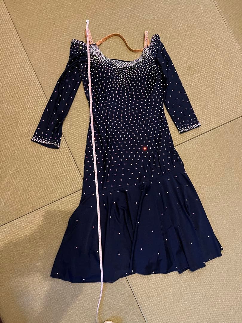 社交ダンス　ラテン用ワンピースドレス