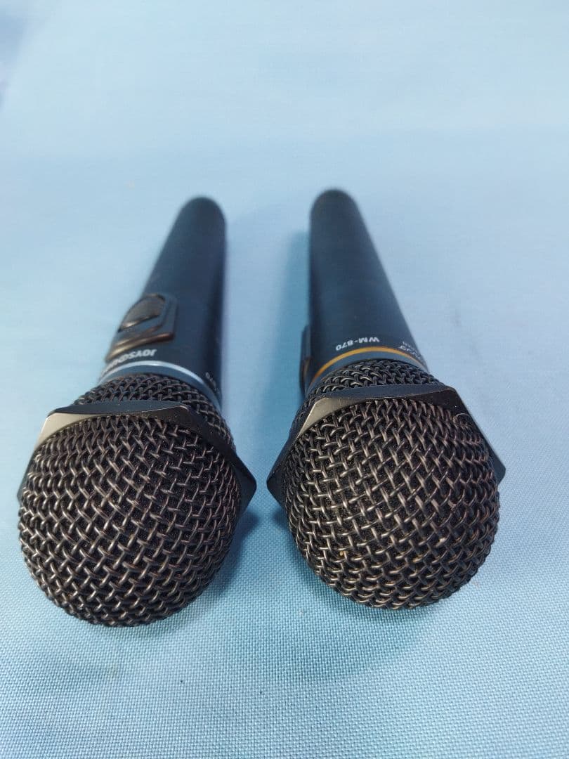 JOYSOUND　エクシング　ワイヤレスマイク　 2本セット　WM-870
