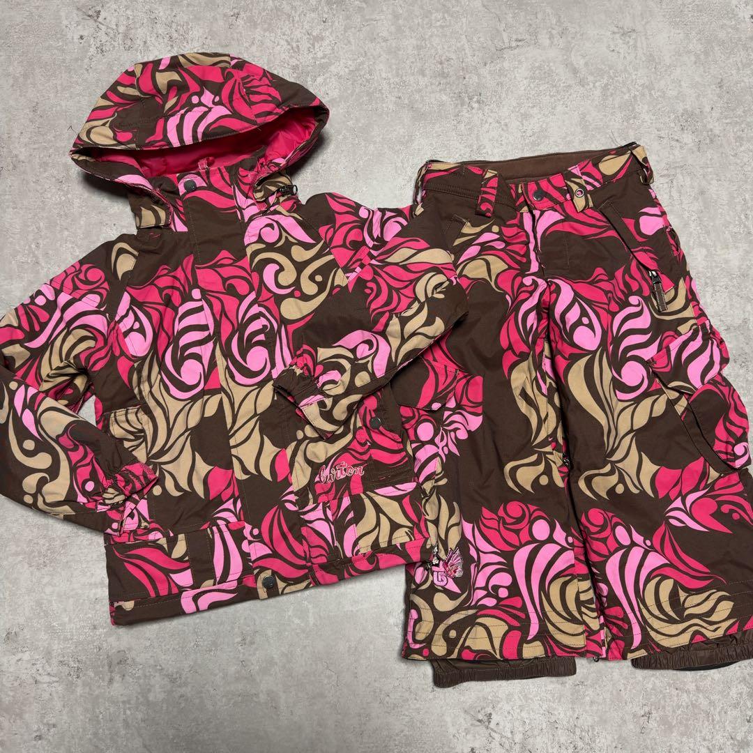 BURTON バートン　キッズ　スノーウエア　スノボウェア　上下セット　110