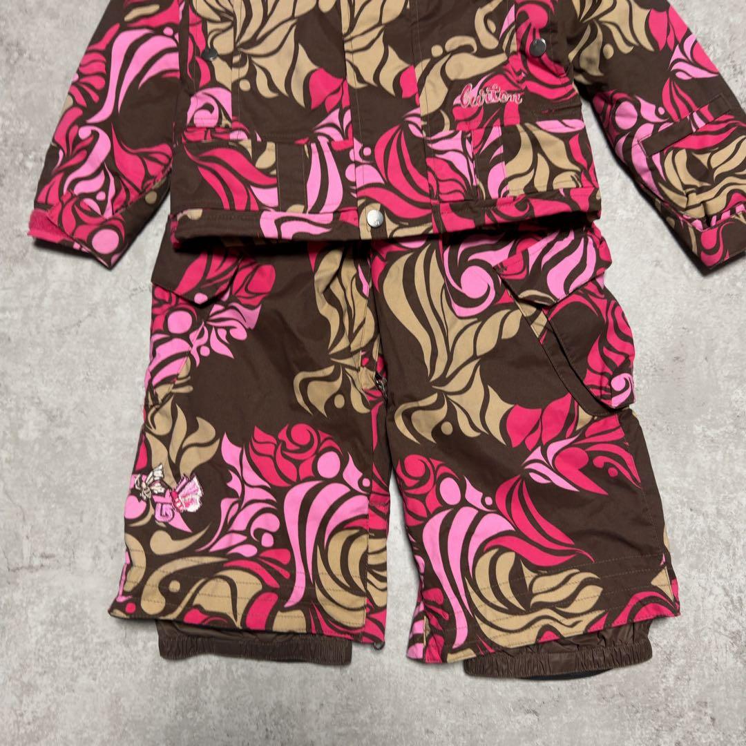 BURTON バートン　キッズ　スノーウエア　スノボウェア　上下セット　110