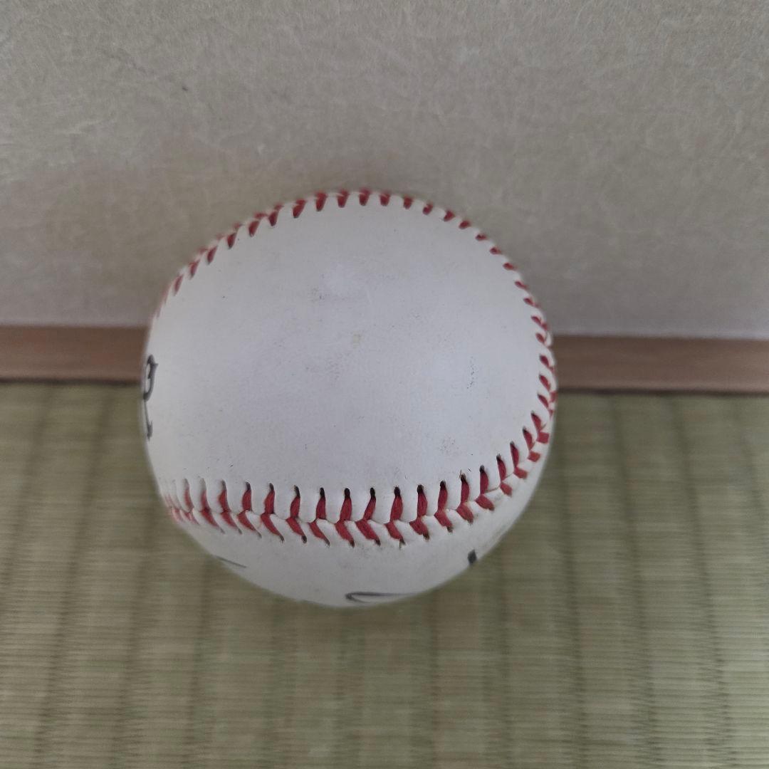 稀少 広島東洋カープ　大野豊　直筆サインボール 背番号24 野球殿堂表彰者