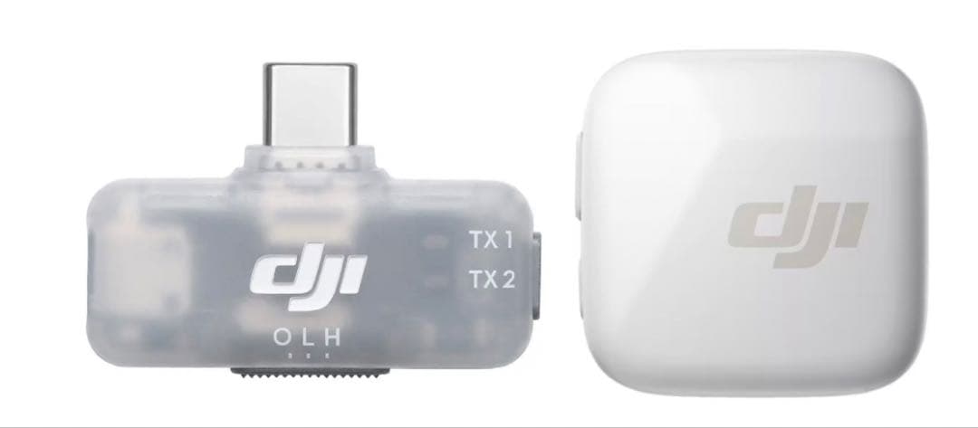 DJI mic Mini トランスミッター　Micシリーズ モバイル レシーバー