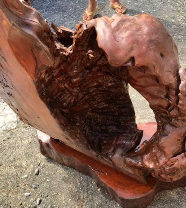 天然木　木の根　置物　オブジェ