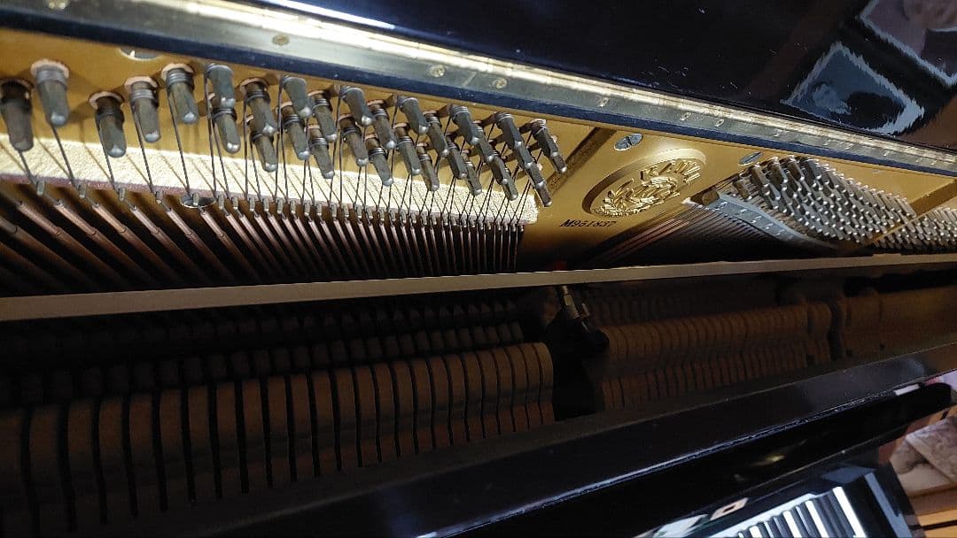 KAWAI アップライトピアノ BL-31 黒 カバー椅子付 M951837新潟