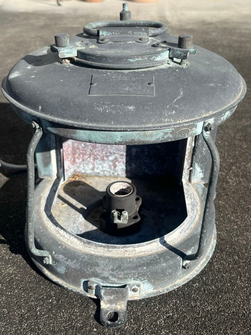 アンティーク航海灯 （2ケ）