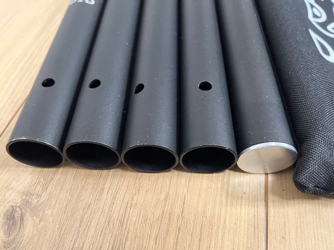 DOD ビッグタープポール フタマタノバシ　ポールエンド　セット