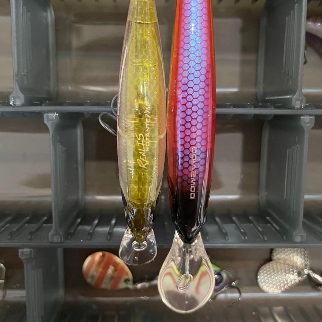 新品未使用　ルアー セット ケース ワーム付き