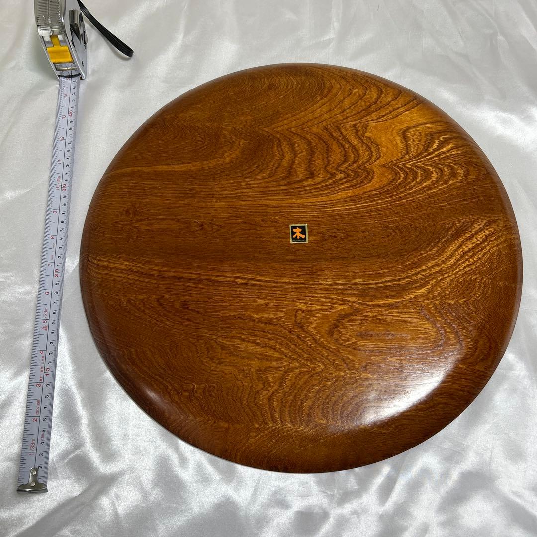 木製盆(大型) 直径約45cm Gold Craft MFG