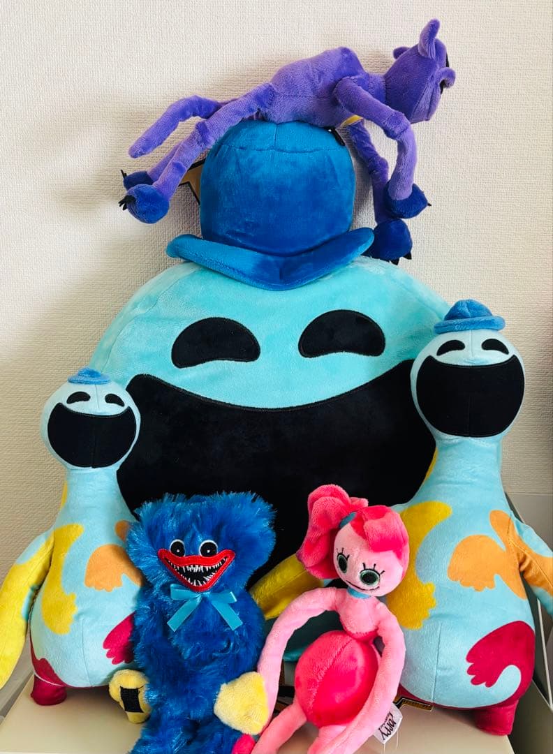 タグ付き　ポピープレイタイム　poppy playtime ぬいぐるみ　セット